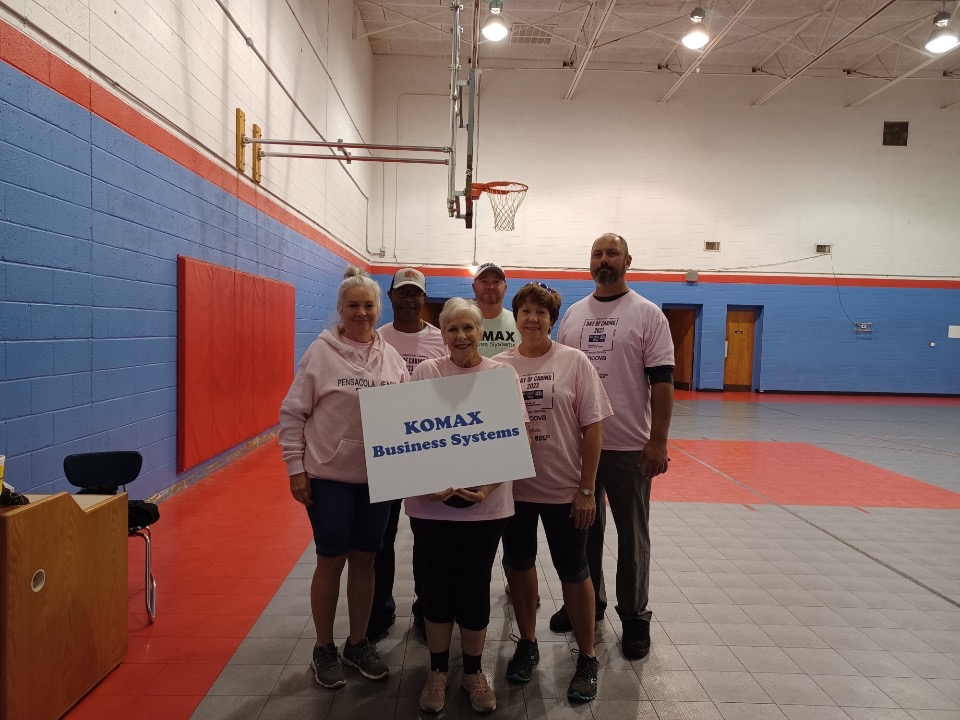 Day of Caring 2023 Komax at Bob Burdette Center