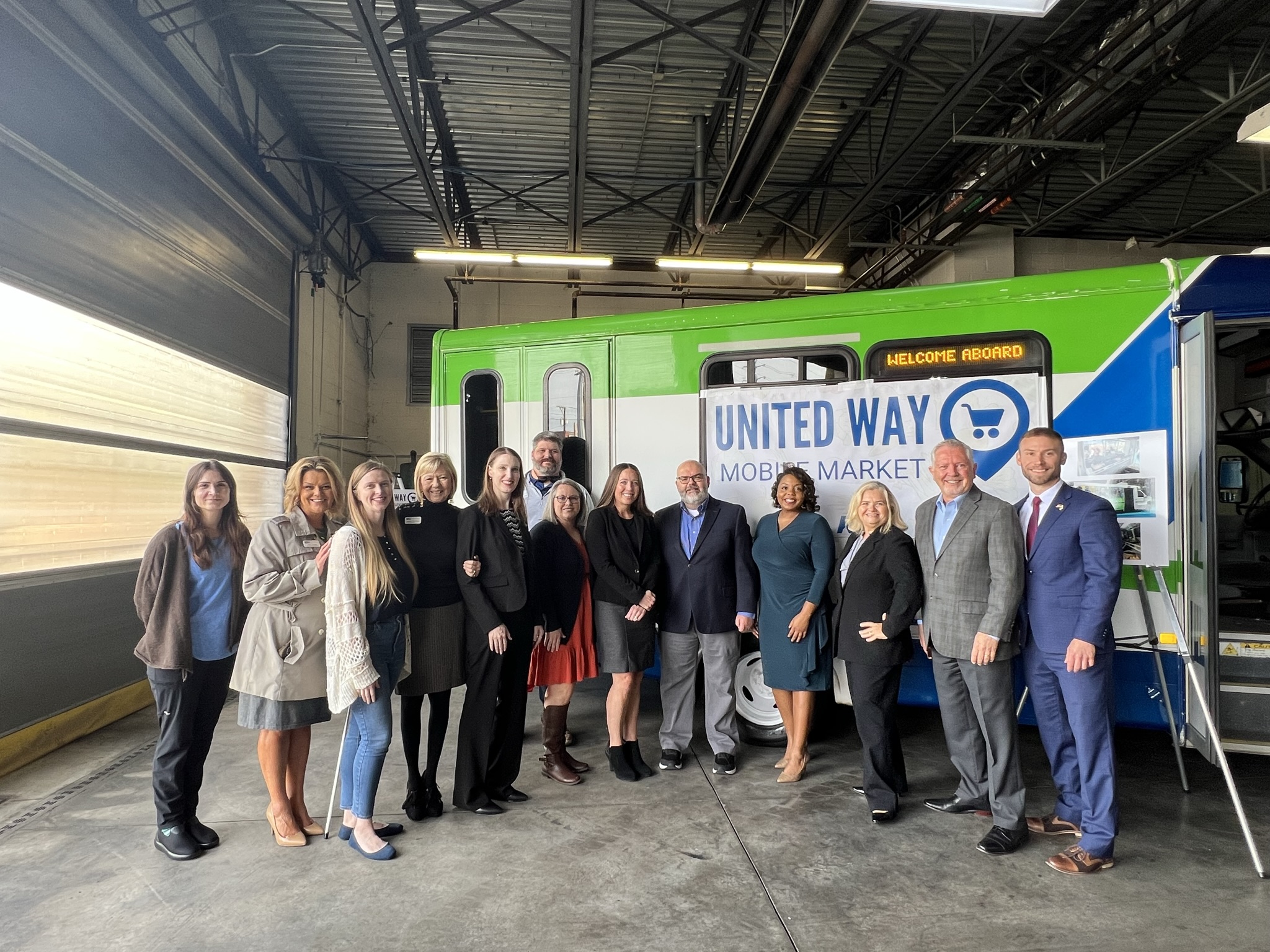 KRT Donating bus for mobile grocery 2023